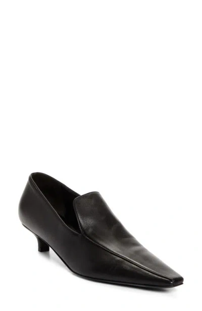 Totême Kitten Loafers - Toteme - Leather - Black