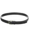 Totême Toteme Leather Belt In Black