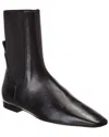 Totême Toteme Leather Chelsea Boot In Black