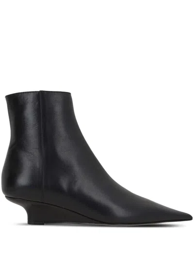Totême Toteme Leather Heel Boots
