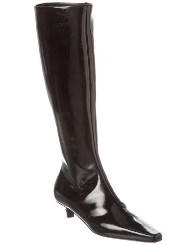 TOTÊME TOTEME LEATHER KNEE-HIGH BOOT