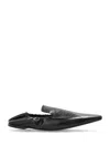 Totême Toteme Women Elastic Leather Loafers In Nero