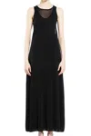 Totême Toteme Women Layered Knit Tank Long Dress In Black