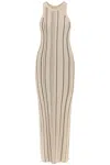 TOTÊME TOTEME "LONG RIBBED KNIT NAIA DRESS IN