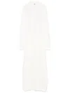 Totême Long Sleeve Maxi Dress With Buttoned Cuffs