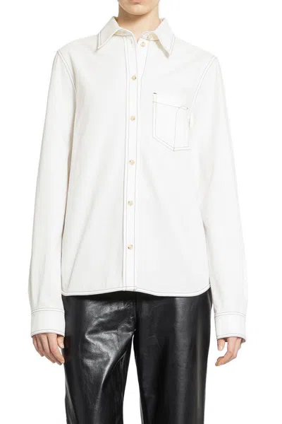 Totême Shirt Toteme Woman Color White In Weiss