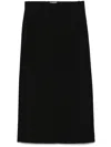 Totême Toteme Low-waist Straight Skirt
