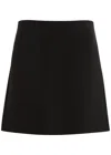 Totême Toteme Mini Skirt In Black