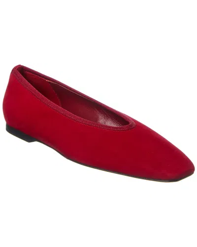 TOTÊME TOTEME MINIMALIST SUEDE BALLERINA FLAT