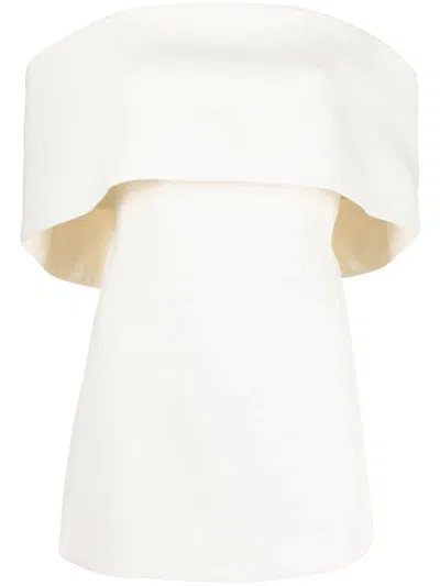 TOTÊME TOTEME OFF-SHOULDER EVENING TOP