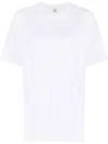Totême Toteme Women Organic Cotton T-shirt In White