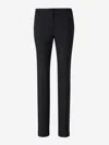 Totême Low-rise Slim Pants In Black