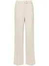 Totême Tailored Viscose Blend Pants In Pebble