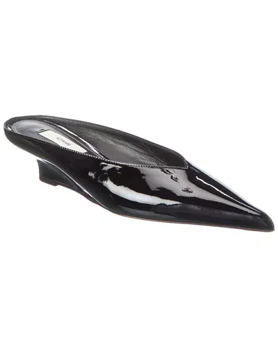 Totême 35mm Patent-leather Mules In Black