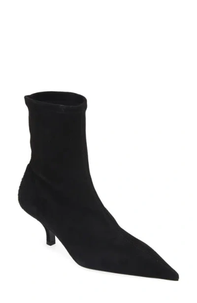 TOTÊME TOTEME POINTED TOE SOCK BOOTIE