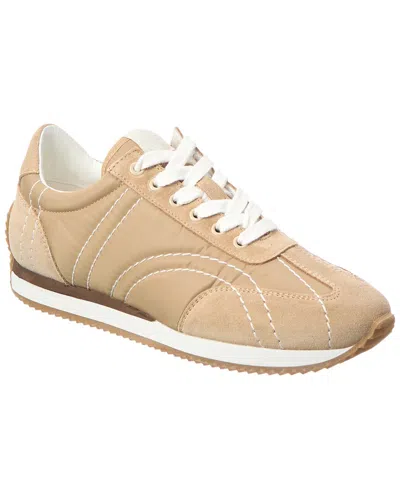 Totême Toteme Nylon Low-top Sneakers In Beige