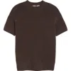 Totême Toteme Raglan Sleeve Sweater In Bark
