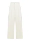 Totême Toteme Regular & Straight Leg Pants In Beige