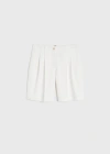 TOTÊME TOTEME RELAXED COTTON SHORTS