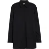Totême Voile Shirt In Black