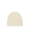 Totême Toteme Ribbed Beanie In White