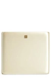 Totême Toteme Satin Box Clutch In Ecru