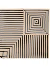 Totême Toteme Signature Monogram Silk Scarf Scarf In Monogram Print