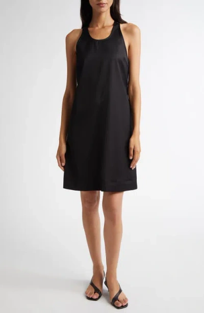 TOTÊME TOTEME SCOOP NECK CHINTZ SHIFT DRESS