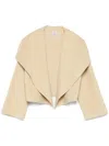 Totême Toteme Women Signature Double Wool Jacket In Gray
