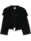 Totême Toteme Signature Double Face Wool Jacket In Black