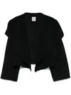 Totême Toteme Signature Double Face Wool Jacket In Black