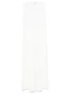 Totême Off-white Sleeveless Cotton Tee Maxi Dress