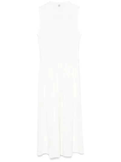 TOTÊME TOTEME SLEEVELESS COTTON TEE DRESS