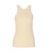 Totême Toteme Sleeveless Top In Beige