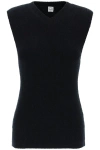 TOTÊME TOTEME SLEEVELESS TOP IN TERRY