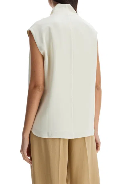 Totême Toteme Sleeveless Top In White