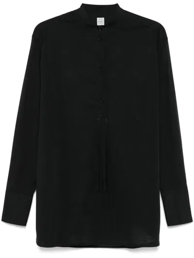 Totême Toteme Stand-up Collar Blouse