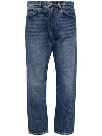 Totême Toteme Straight Jeans In Blue