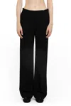 Totême Toteme Pleated Straight-leg Trousers In Black
