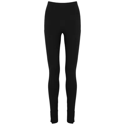 Totême Stretch-jersey Leggings In Black