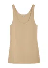Totême Toteme Stretch-knit Tank In Beige