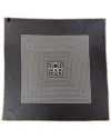 Totême Toteme Stripe Print Silk Scarf