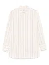 Totême Toteme Striped Cotton Shirt