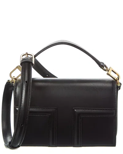 Totême Toteme T Flap Mini Leather Shoulder Bag