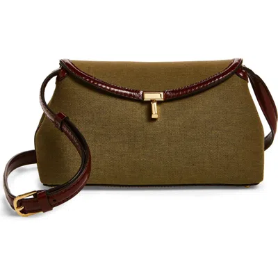 TOTÊME TOTEME T-LOCK CANVAS CLUTCH