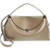 Totême T-lock Clutch Ash In Ash