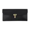 Totême Toteme T Lock Fold-over Leather Continental Wallet