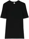 Totême Toteme T-shirts And Polos In Black