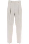 TOTÊME TOTEME TAILORED TROUSERS WITH DOUBLE PLEAT WOMEN