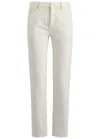 Totême Toteme Wide Leg Denim Jeans In White